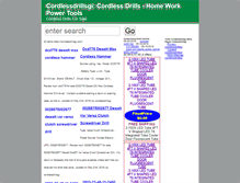 Tablet Screenshot of cordlessdrillsgi.com